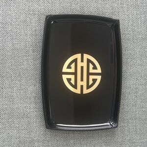 Gump’s of San Fransisco Vintage Black and Gold plastic Tray